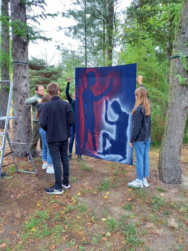 Schatten-Riss Ausst Krumpuhler Weg_ Foto Henriette Panik, Museum Reinickendorf