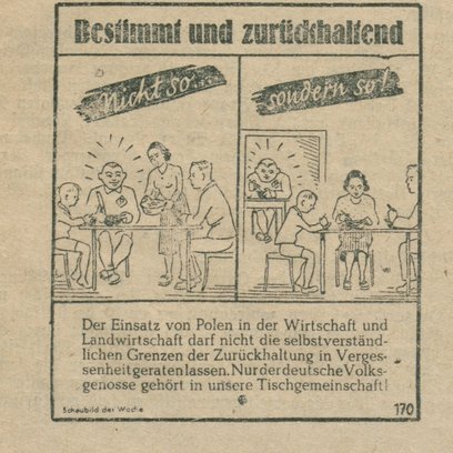 "Schaubild der Woche", Amstettner Anzeiger, 18. April 1943 &copy; Bibliothek der Universit&auml;t Wien