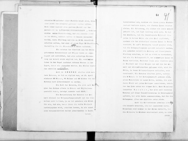 Schreiben an die Kolonialabteilung des Auswärtigen Amts zur Behandlung der Herero in rassistischer Logik als „Erziehung zur Arbeit“, Windhuk den 17.4.1906, Bundesarchiv-Lichterfelde Schreiben an die Kolonialabteilung des Auswärtigen Amts zur Behandlung der Herero in rassistischer Logik als „Erziehung zur Arbeit“, Windhuk den 17.4.1906, Bundesarchiv-Lichterfelde