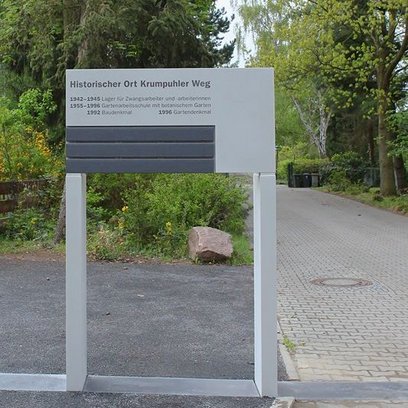 Historischer Ort Krumpuhler Weg, Eingang Museum Reinickendorf