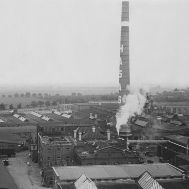 Werksgelände der HASAG in Leipzig, um 1940, Gedenkstätte für Zwangsarbeit Leipzig Werksgelände der HASAG in Leipzig, um 1940, Gedenkstätte für Zwangsarbeit Leipzig