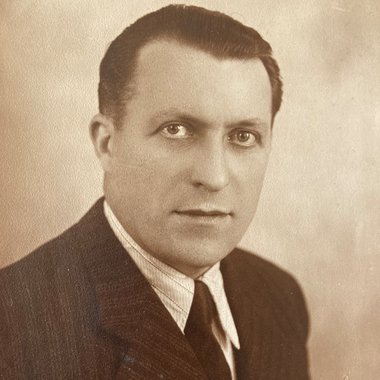 Portrait von Jean-Ren&eacute; Vidal, Berlin-Spandau, undatiert, Dokumentationszentrum NS-Zwangsarbeit, Foto Geschenk der Familie Vidal 