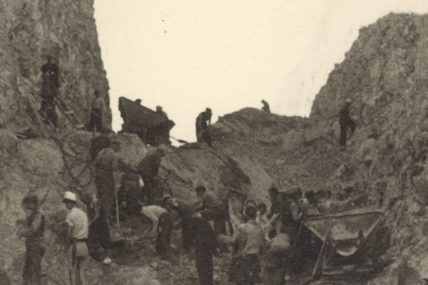  j&uuml;dische Zwangsarbeiter in Karya, 1943 &copy; Andreas Assael 