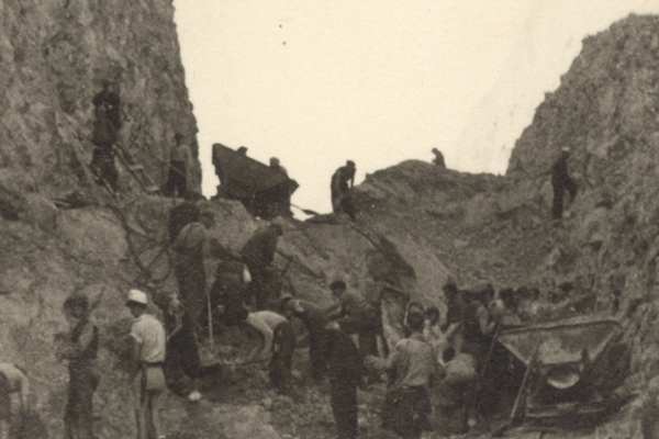 jüdische Zwangsarbeiter in Karya, 1943 © Andreas Assael jüdische Zwangsarbeiter in Karya, 1943 © Andreas Assael