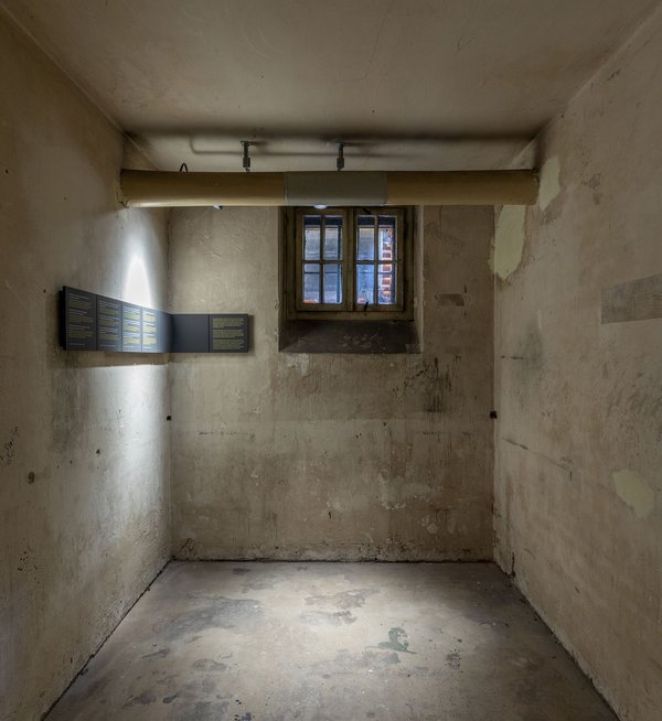 View of a former cell in the Gestapokeller Memorial &copy; photo: Christa Henke