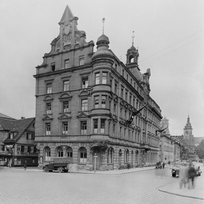 Die Gestapo-Zentrale in der NS-Zeit, Foto: Staatsarchiv Ludwigsburg, EL 228 a I Nr. 1223 Die Gestapo-Zentrale in der NS-Zeit, Foto: Staatsarchiv Ludwigsburg, EL 228 a I Nr. 1223