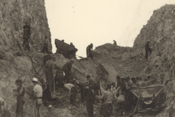 jüdische Zwangsarbeiter in Karya, 1943 © Andreas Assael jüdische Zwangsarbeiter in Karya, 1943 © Andreas Assael