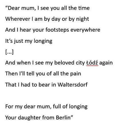 Translation of excerpts from the letter of 23 November 1944 Translation of excerpts from the letter of 23 November 1944