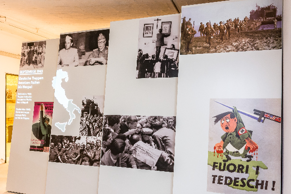 Blick in die Ausstellung 