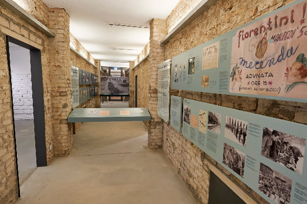 Blick in die Dauerausstellung &uuml;ber die italienischen Milit&auml;rinternierten | Foto: Andreas Schoelzel