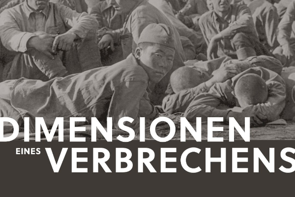 Sowjetische Kriegsgefangene an einer Sammelstelle der Wehrmacht, vermutlich Belarus, Anfang Juli 1941. Foto PK: unbekannt, dpa Picture Alliance (Ausschnitt)